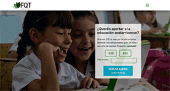 Desktop Screenshot of fundacionqt.org